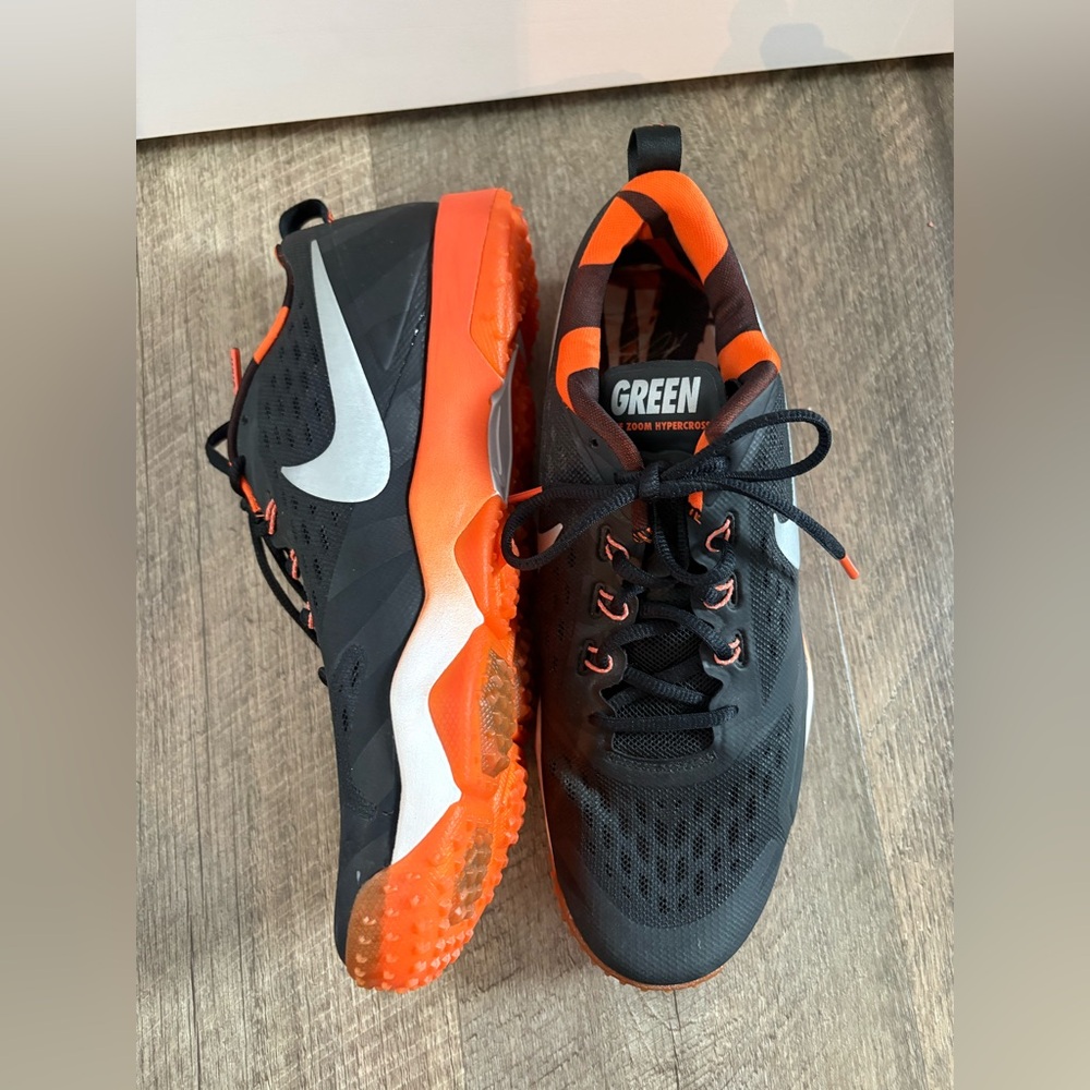 Nike Zoom Hypercross Cincinnati Bengal Tennis Shoes - Picture 2 of 10